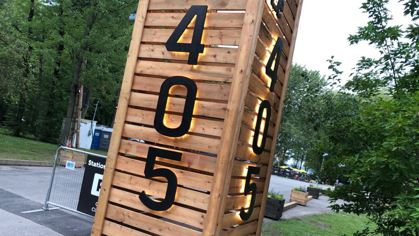 PARC LE 405 - MISE EN FORME