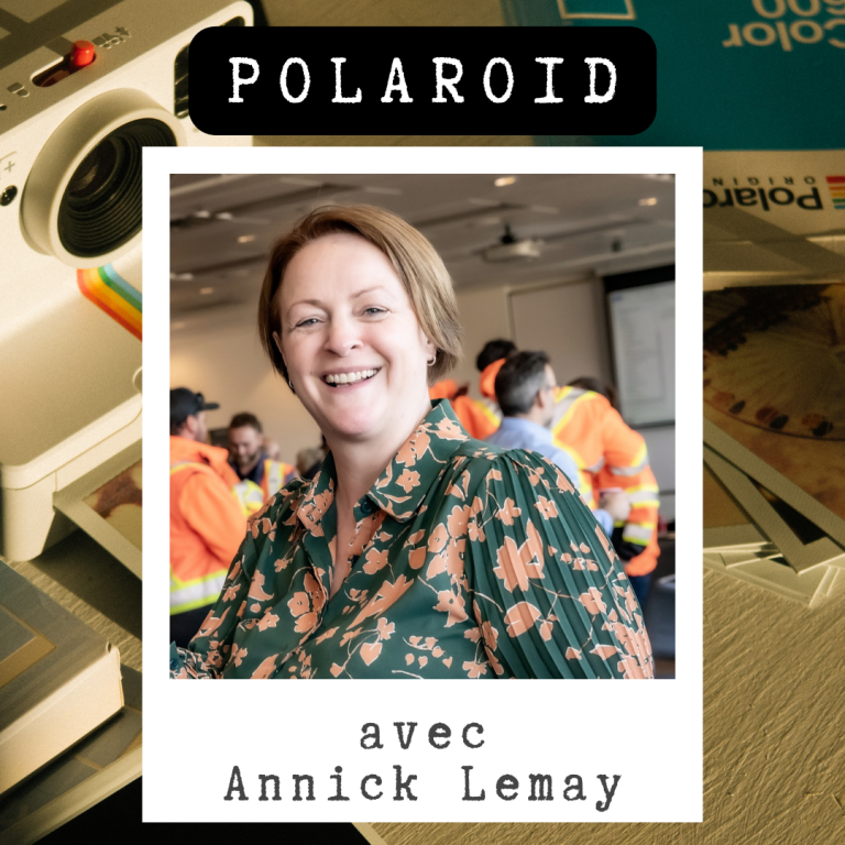Polaroid : Annick Lemay
