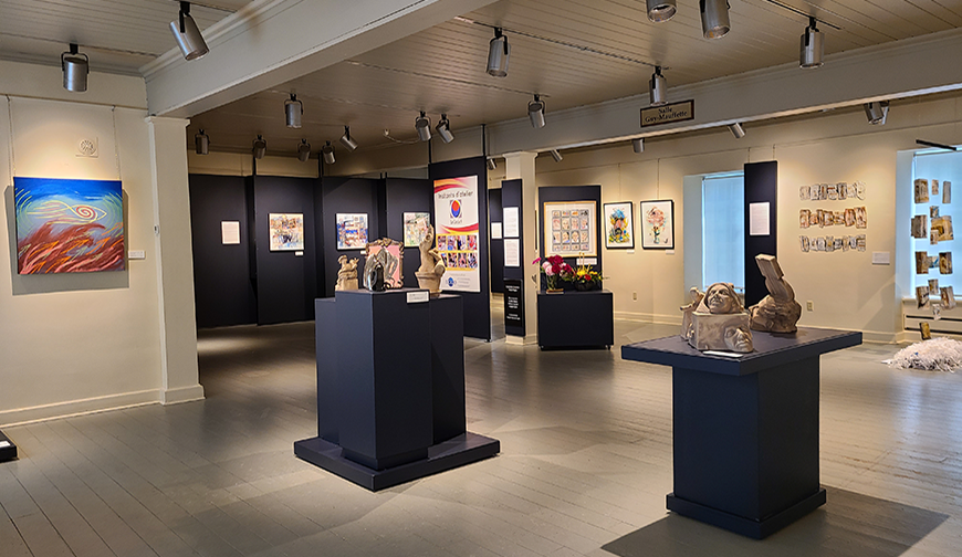 EXPOSITION « INSTANTS D'ATELIER » DU COLLECTIF LE CERCLE 9