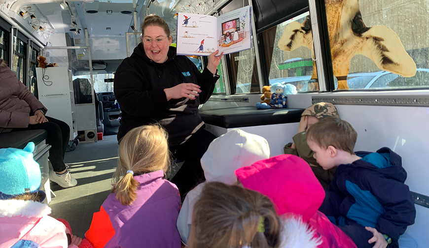 BIBLIO ET LECTURE ANIMÉE
