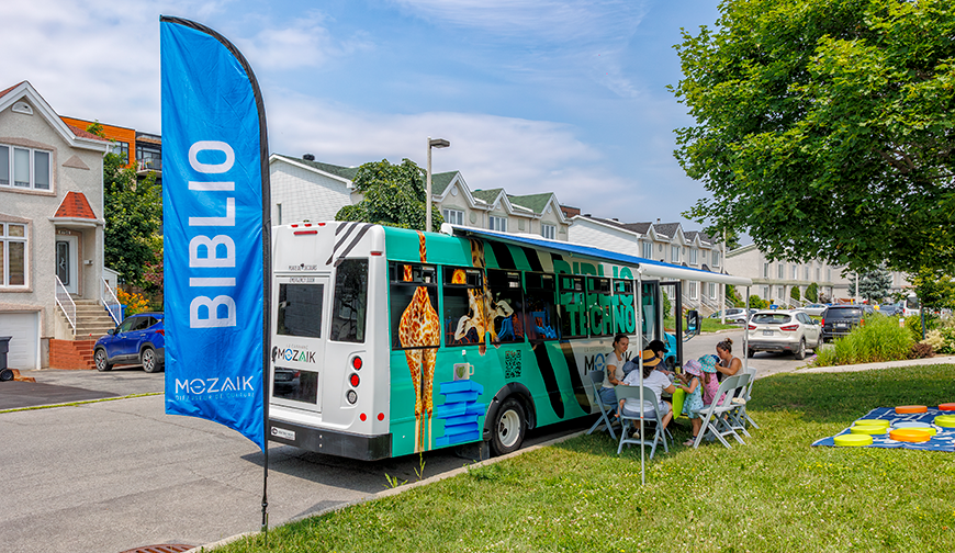 LA CARAVANE EN MODE BIBLIO-CRÉATION