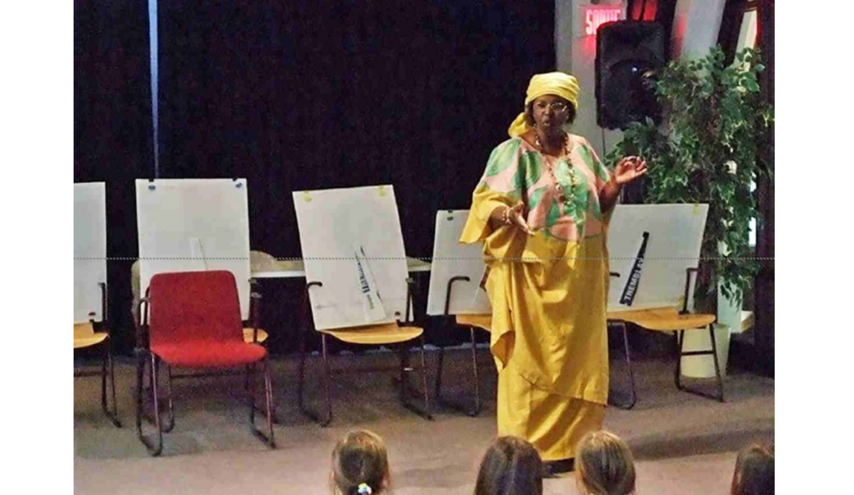 ATELIER DE CONTE POUR ENFANTS AVEC PERPÉTUE MURAMUTSE