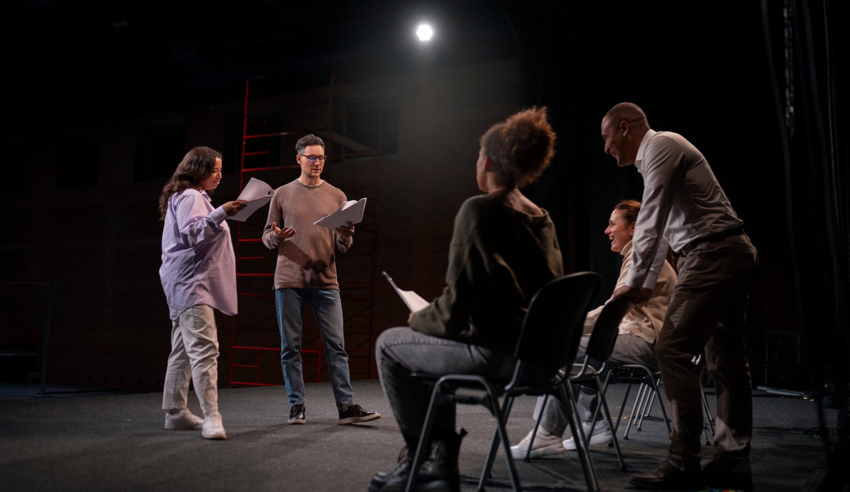 SCÈNE OUVERTE: ATELIER DE THÉÂTRE ADULTE | LES PHILANTROPES