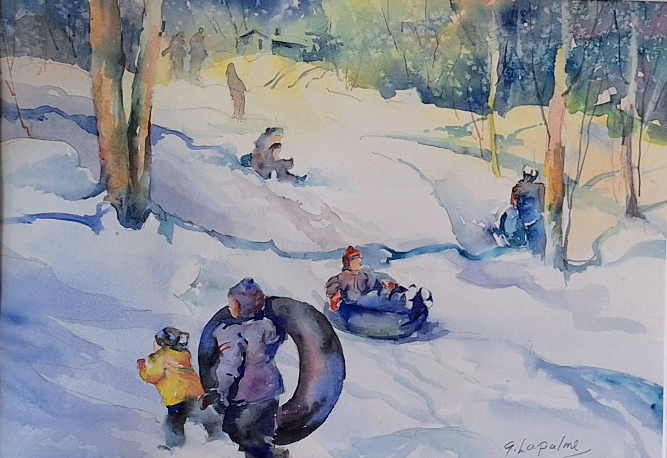 ATELIER AVEC L'ARTISTE GISÈLE LAPALME | TRAITDARTISTE